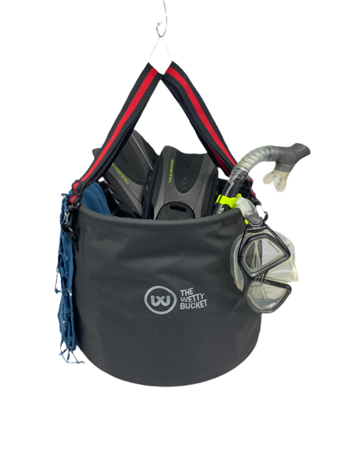 The Wetty Bucket - Red Black Strap