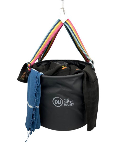 The Wetty Bucket -Rainbow Strip Strap